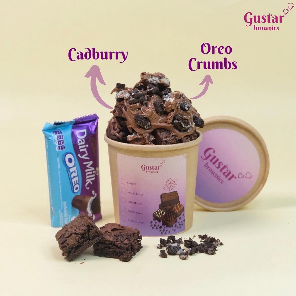 Jual Brownies Bite / Fudgy Brownies Bite Size Cup 12oz / Brownies Panggang / Fudge Brownies