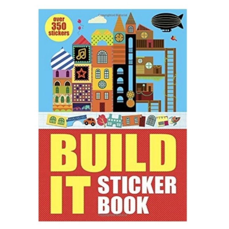 Jual Activity Book - BUILD IT STICKER BOOK | Shopee Indonesia