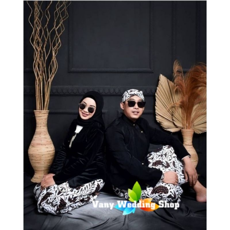 Jual Baju Prewedding Baju Couple Adat Jawa Motif Sido Asih Cilik