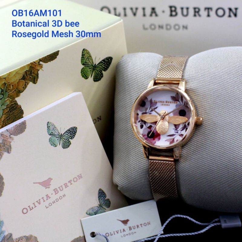 Olivia burton 2025 botanical 3d bee