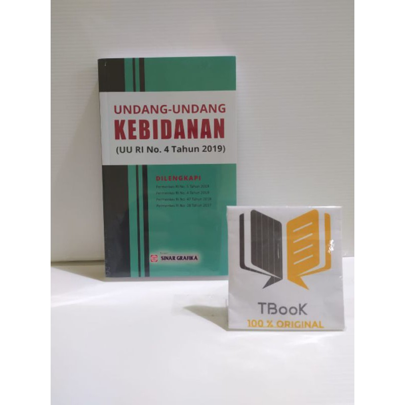 Jual Buku Undang-undang KEBIDANAN (UU RI No.4 Tahun 2019) | Shopee ...