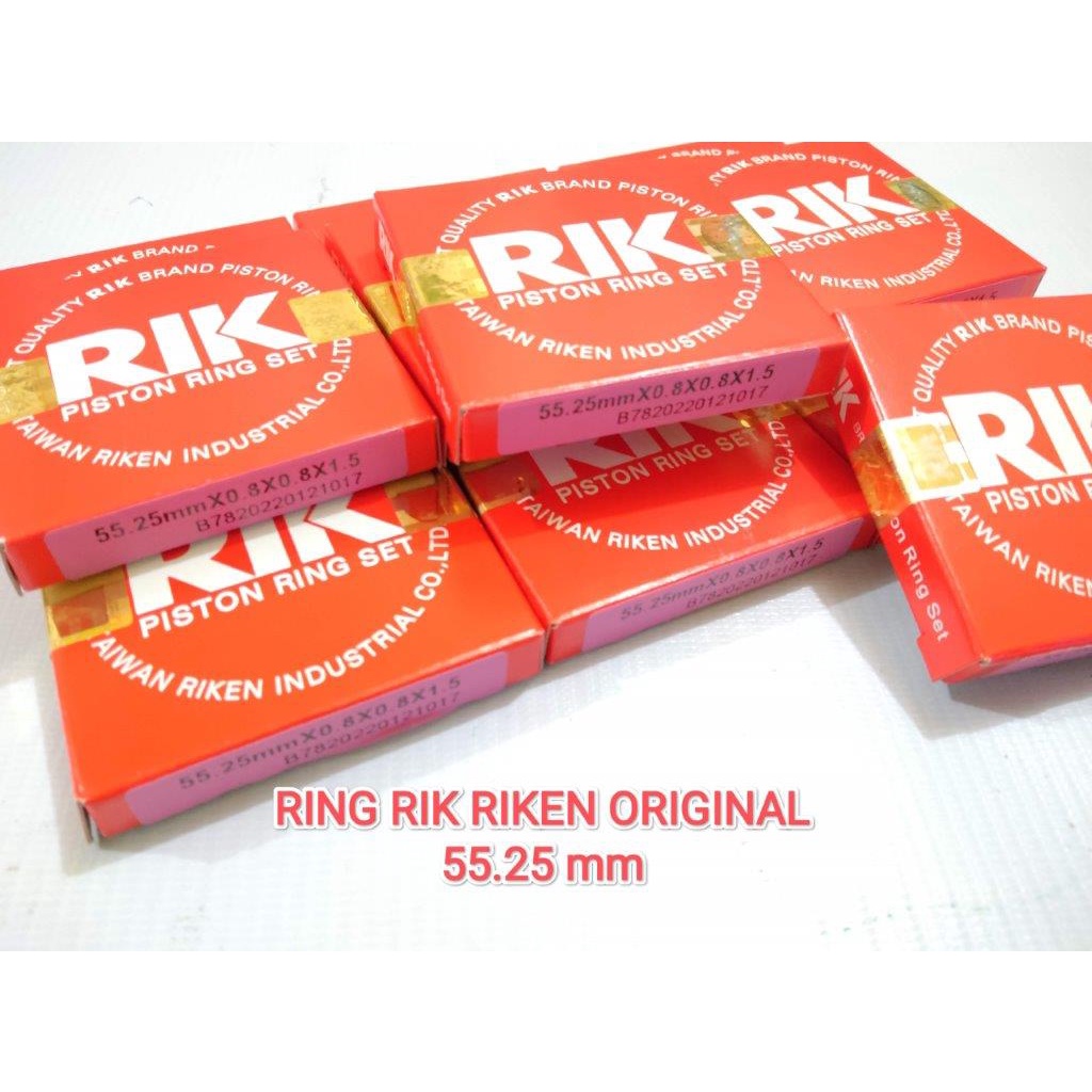 Jual RING PISTON 55.25 RIK RIKEN ORIGINAL BISA UNTUK RING MOTO1 BRT ...