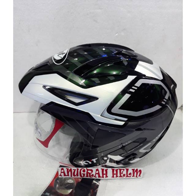 Jual helm kyt scorpion king wh pearl Shopee Indonesia