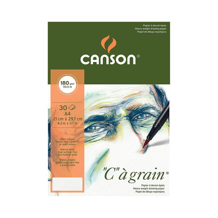 Jual Canson C a Grain A4 180 gsm Heavy Weight Drawing Paper Shopee