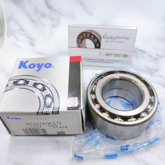 Jual BEARING RODA DEPAN MITSUBISHI LANCER CB DAC4074 CWCS73 KOYO LAKER ...