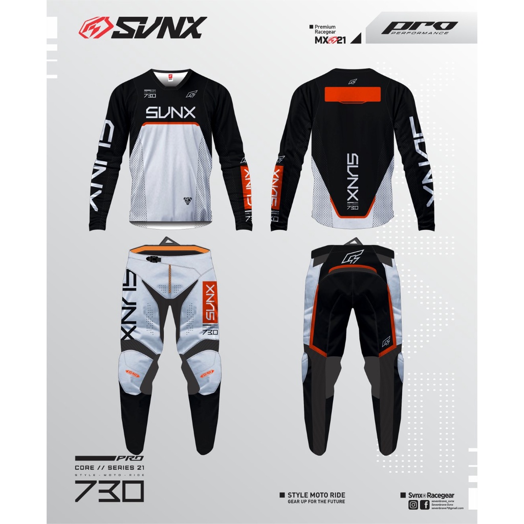 Jual JERSET SVNX PRO JERSEY SET MOTOCROSS JERSEY MOTOR TRAIL JERSET PRO 730 Shopee Indonesia