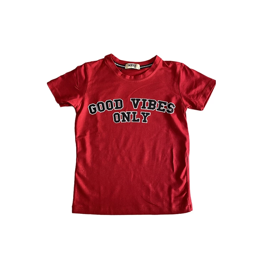 Kaos Anak Laki-Laki Motif GOOD VIBES