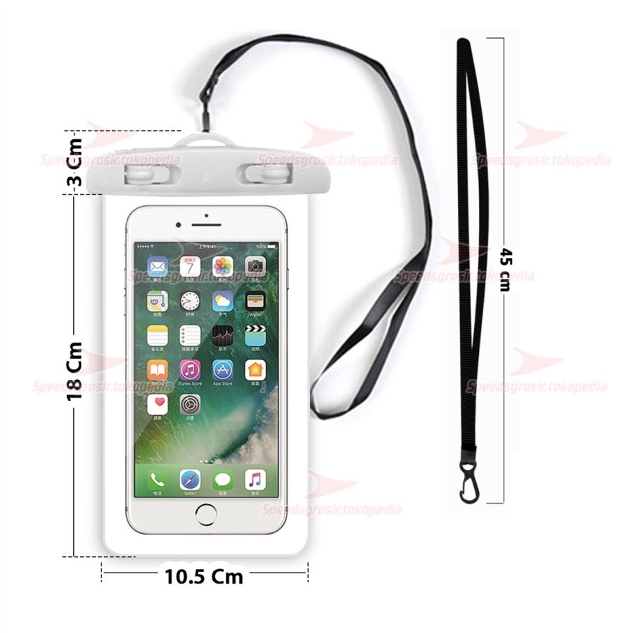 Jual Sarung HP Pouch Bag Handphone Waterproof Case Kantong Plastik
