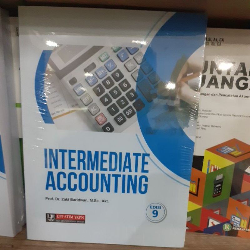 Jual BUKU INTERMEDIATE ACCOUNTING EDISI 9 OLEH PROF DR ZAKI BARIDWAN ...