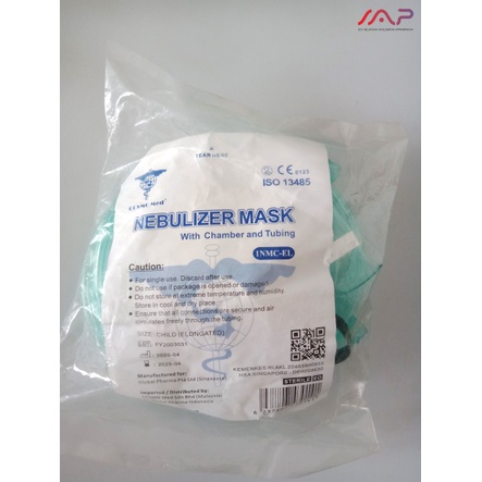 Jual COSMO MED NEBULIZER MASK WITH CHAMBER AND TUBING | Shopee Indonesia