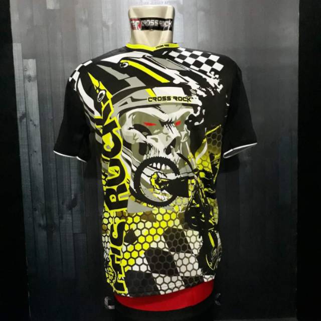 Jual JERSEY SINGLE PRINT CR ( KAOS PRINTING - KAOS SABLON ) | Shopee ...