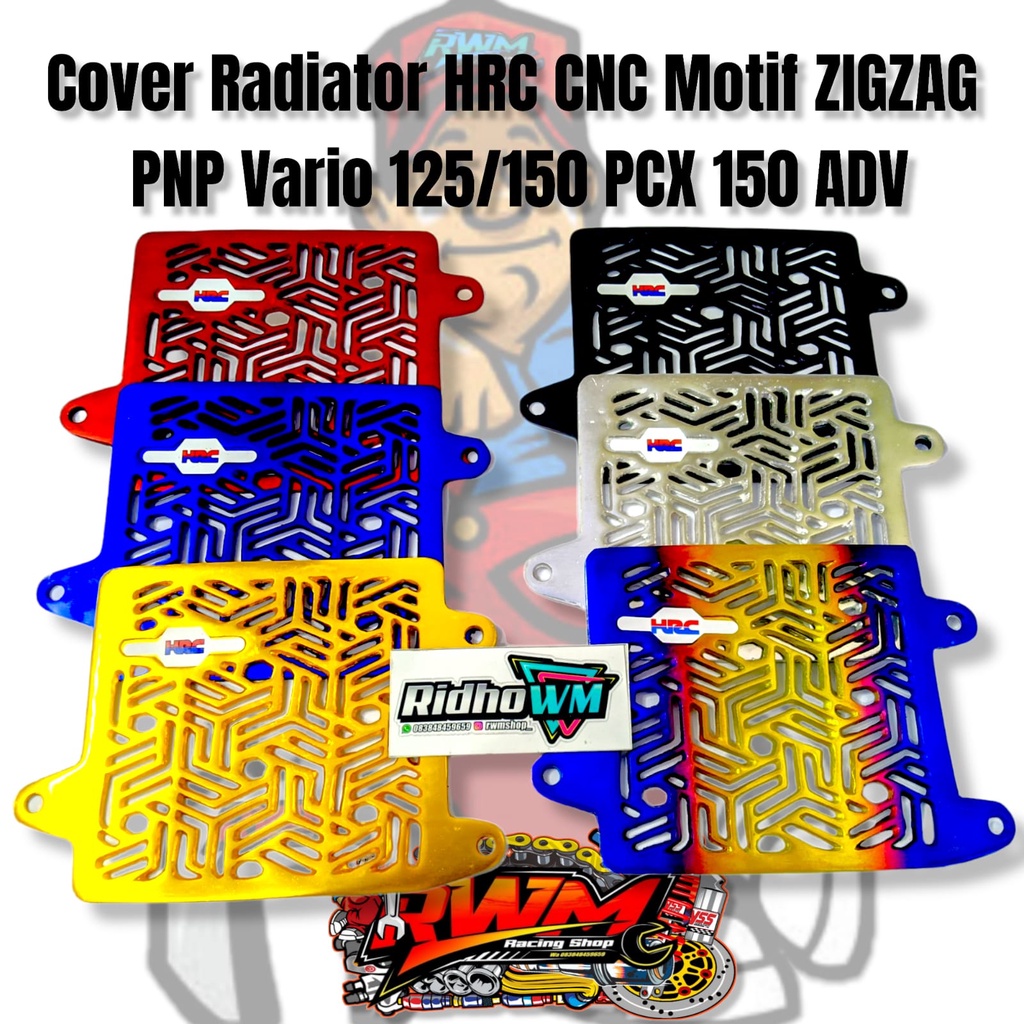 Jual Tutup Cover Radiator Vario 125 Vario 150 PCX ADV tutup radiator ...