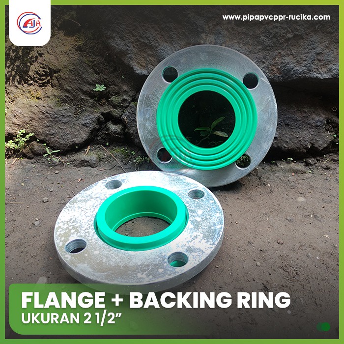 Jual Flange + Backing Ring PPR 2 1/2" / Flange Set Backingring PPR 2 1/