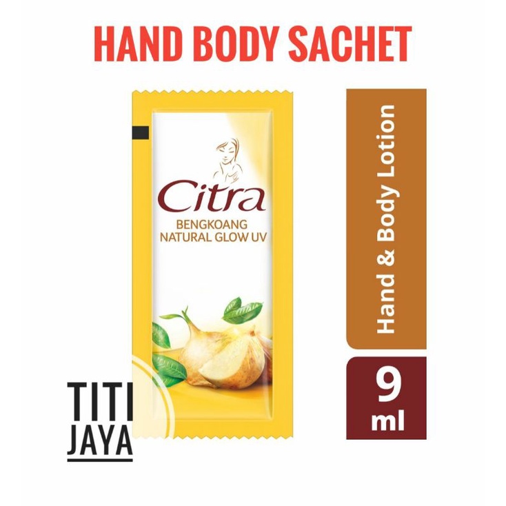 Jual CITRA HAND BODY LOTION SACHET RENCENG SATUAN ISI 6 ISI 12 Shopee