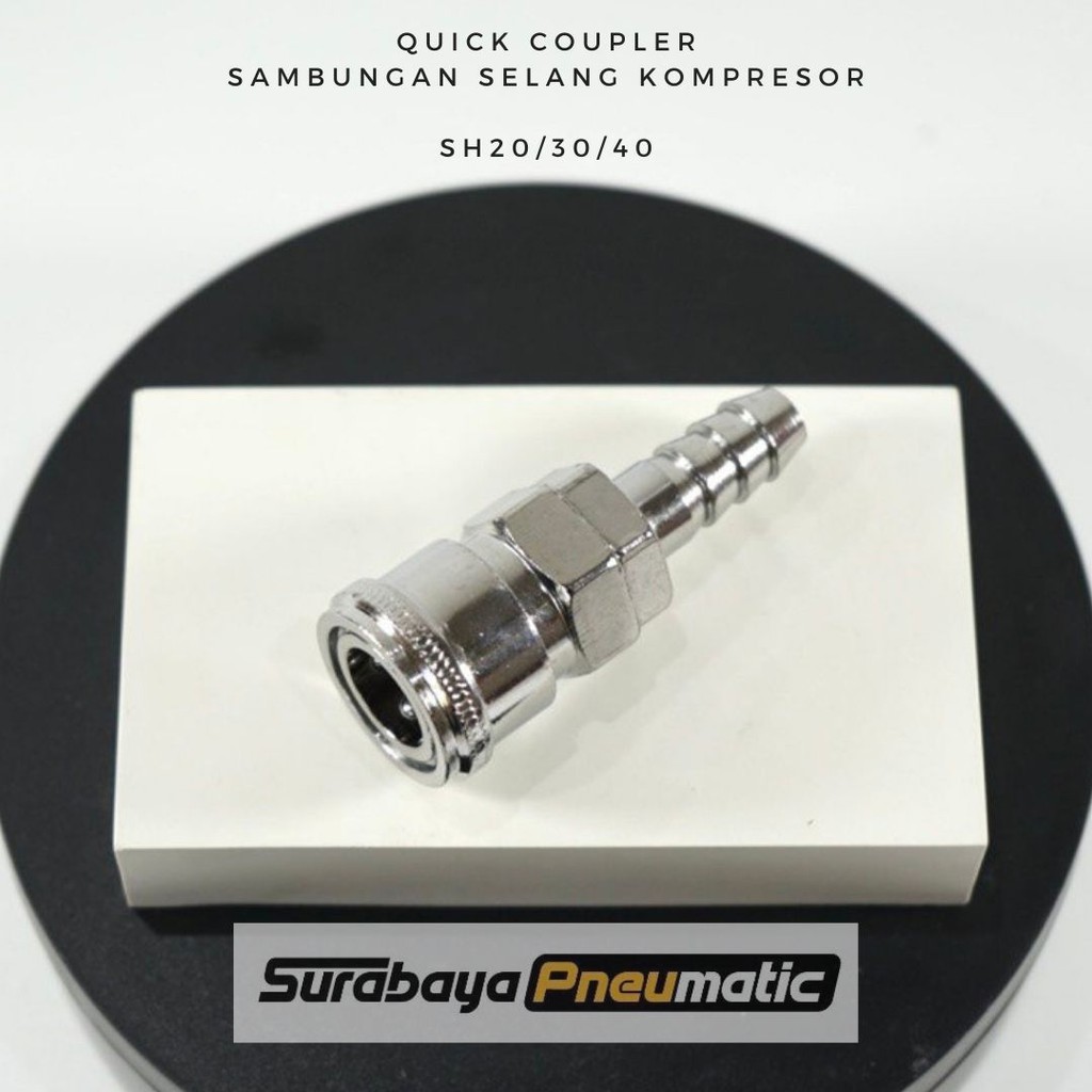 Jual QUICK COUPLER - SH 20 - Sambungan selang Kompresor SH 20 | Shopee ...
