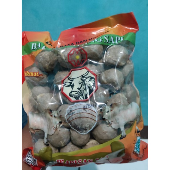 Jual Frozen Food Bakso Warisan 319 Sapi Isi 50 Sb Ab Bm Super M