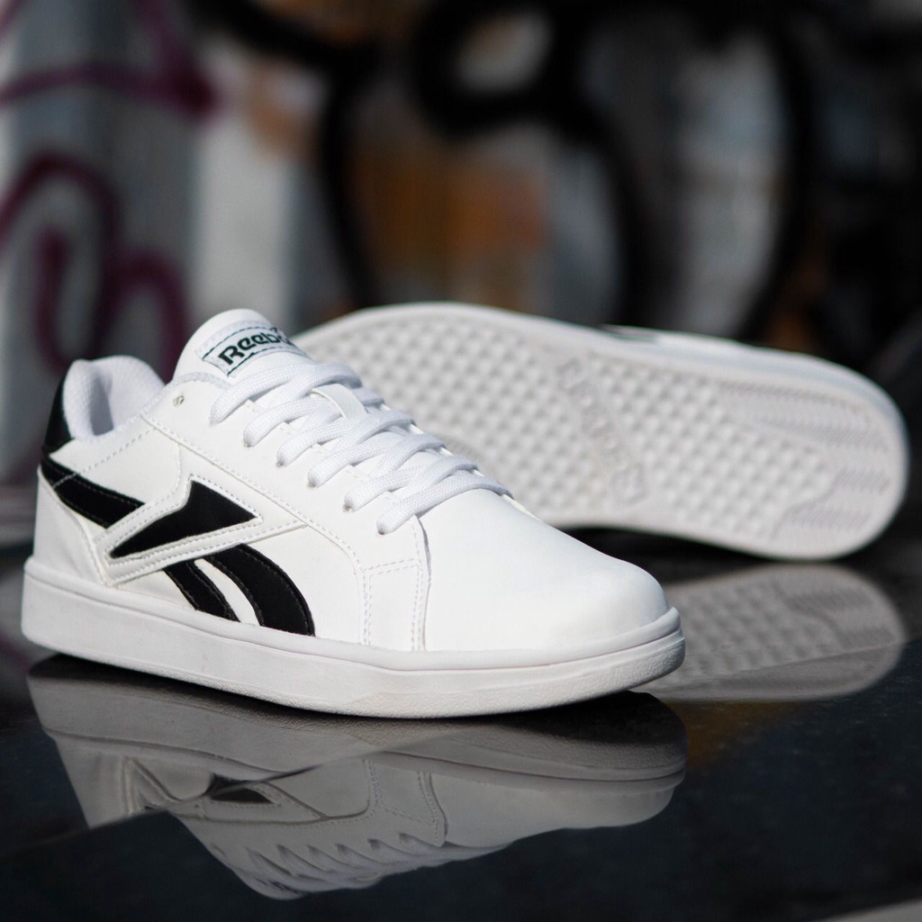 Jual REEBOK ROYAL COMPLETE 2 WHITE BLACK | Shopee Indonesia