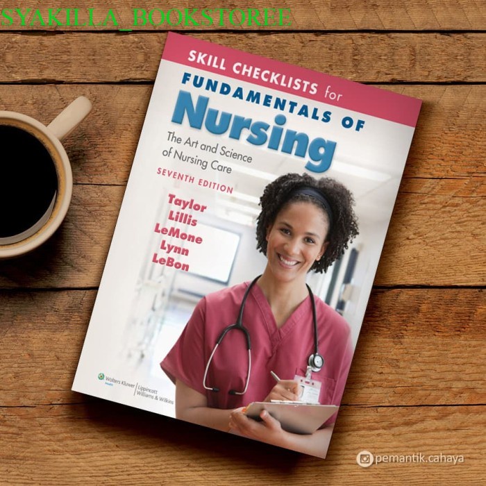 Jual BUKU BARU Skill Checklists For Fundamentals Of Nursing 7th Edition ...