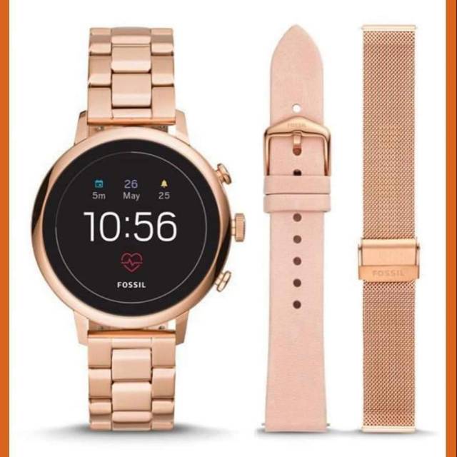 Jual Fossil smartwatch set rosegold Sealed BQT6000set original Shopee Indonesia