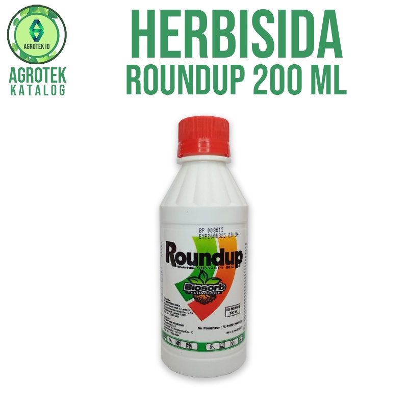 Jual Roundup 486sl Herbisida Obat Pembasmi Rumput Liar Gulma 200 Ml