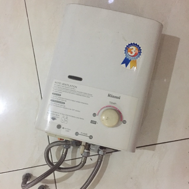 Jual Water heater pemanas air Rinnai REU-55FTB | Shopee Indonesia
