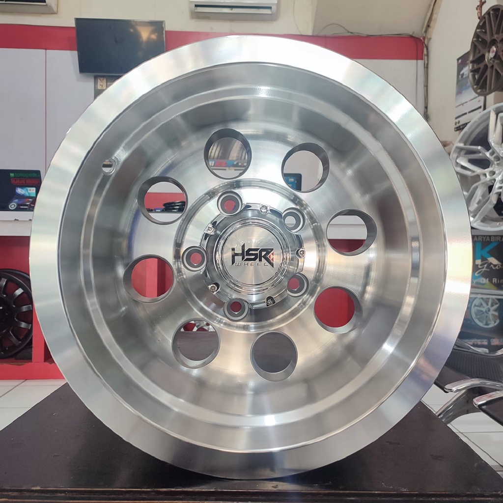 Jual Velg Offroad HSR Duffy R15 lebar 10 buat Hardtop, Ford everest ...