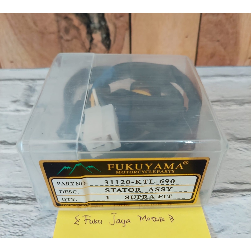 Jual Fukuyama Stator Assy Spull Spul Pulser Honda Supra Fit Ktl Shopee Indonesia