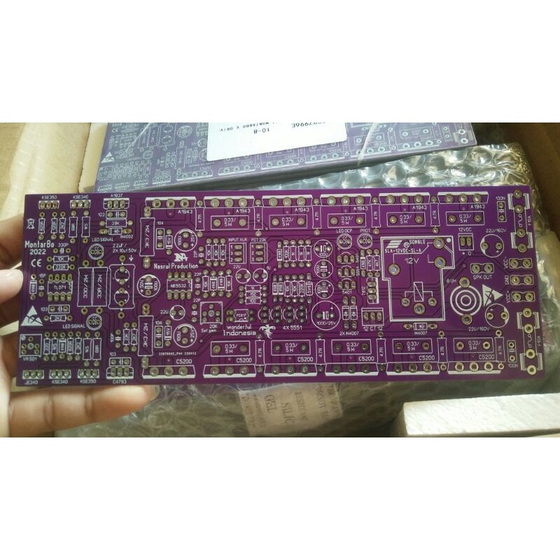 Jual s PCB MONTARBO FULL FITURE | MODEL 2U 20 CM | Dobel Layer | Shopee