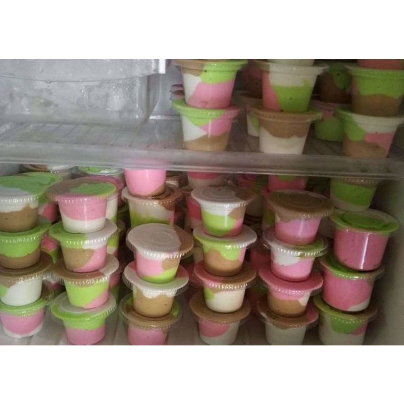 Jual ice cream Cup dan ice cream Gabus Warna Warni | Shopee Indonesia