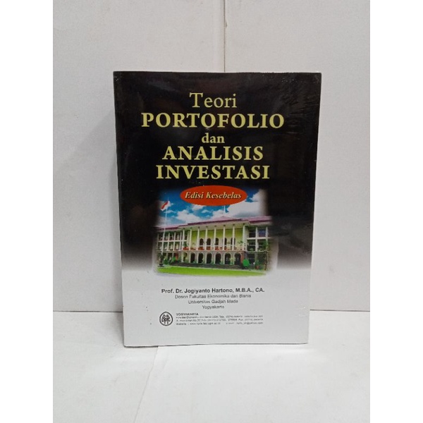 Jual BUKU TEORI PORTOFOLIO DAN ANALISIS INVESTASI EDISI KESEBELAS - DR ...