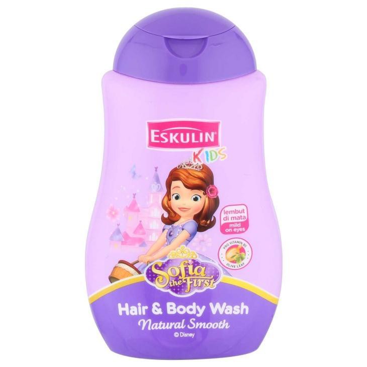 Jual SABUN ESKULIN KIDS HAIR & BODY NATURAL SMOOTH 280ML | Shopee Indonesia