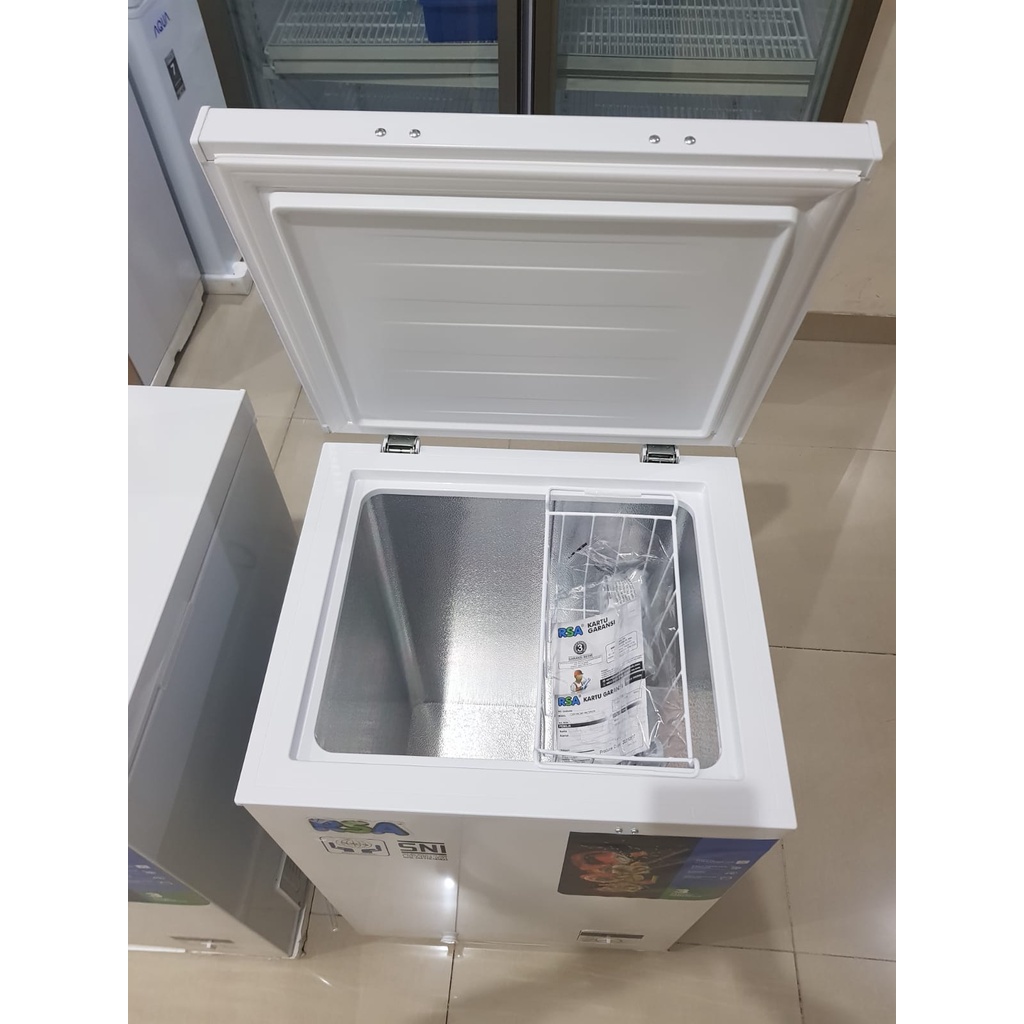 Jual CHEST FREEZER RSA CF-110 100 Liter | Shopee Indonesia
