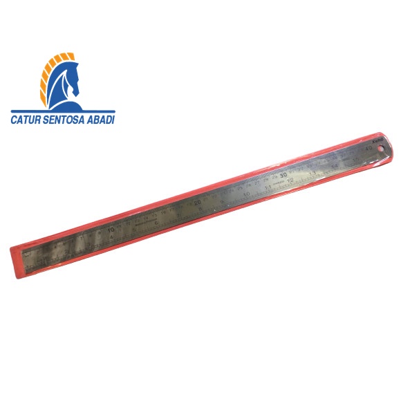 Jual Stainless Steel Ruler Penggaris Besi Pengukur 40cm 16