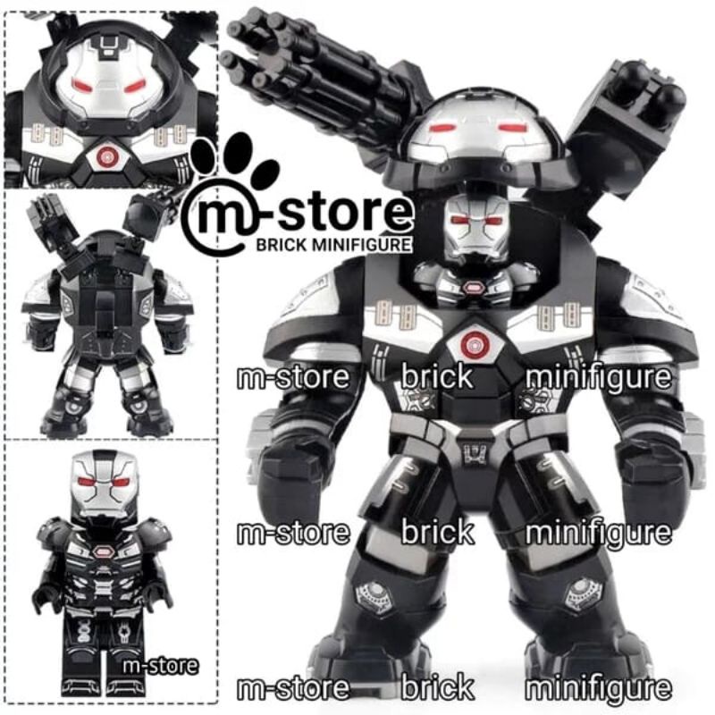 Jual brick war machine james rhodes big toy figure | Shopee Indonesia