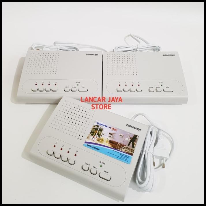 Jual Intercom Wireless Commax Wi-4C Putih | Shopee Indonesia
