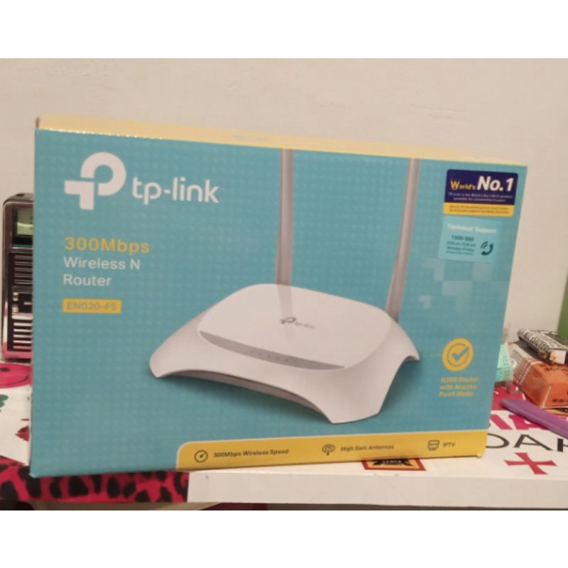 Jual TP-LINK EN020-F5 - 300Mbps Wireless N Router | Shopee Indonesia