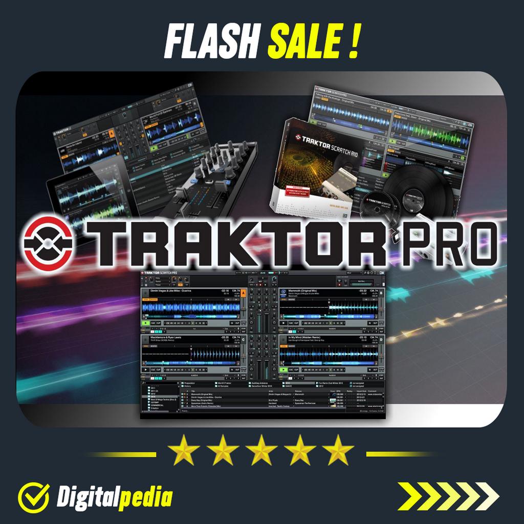 Jual Software GT Traktor PRO 3 DJ Full Version Terbaru Premium Plus ...