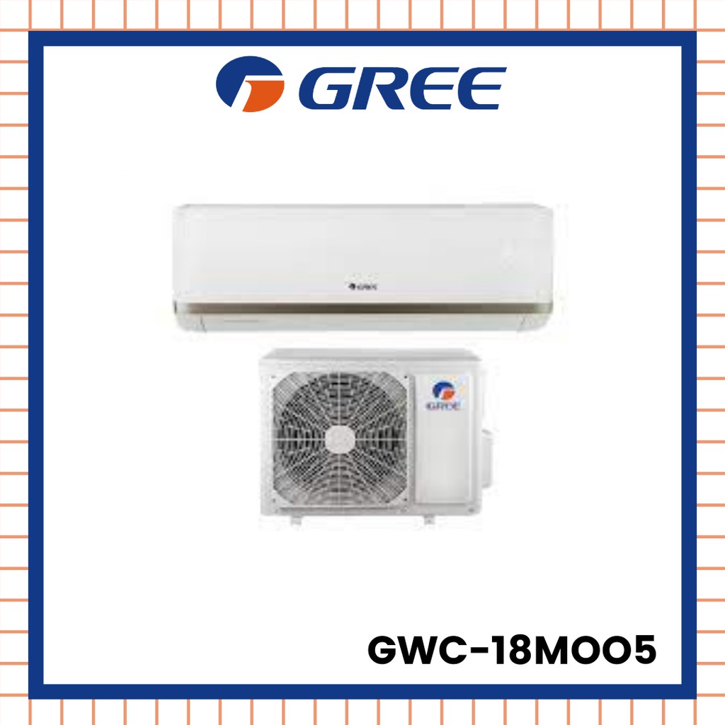 Jual Ac Split Gree Gwc 18moo5 2 Pk Standar Hanya Unit Shopee Indonesia 9056