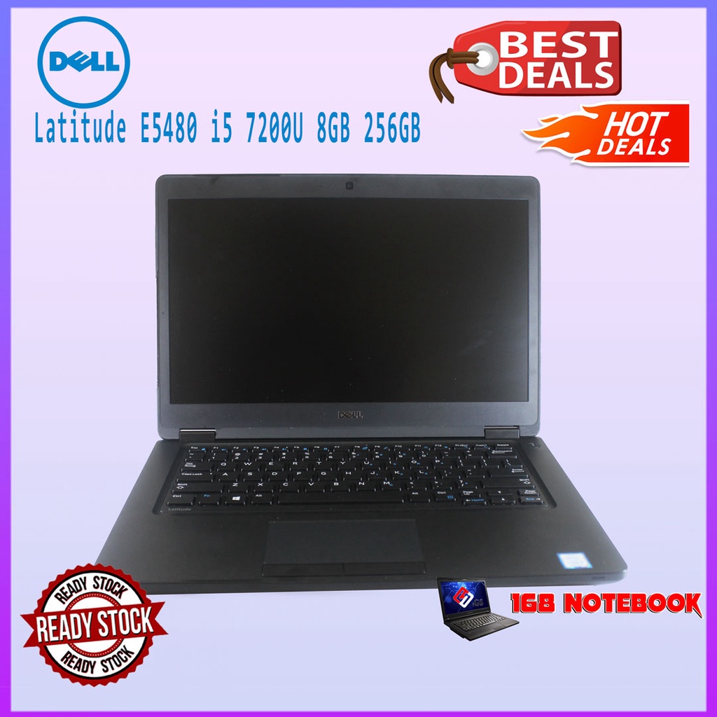 Jual Laptop Dell Latitude E5480 Core I5 7200U 8GB RAM 256GB SSD Layar ...