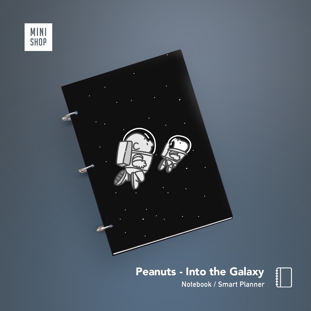 Jual A5 Peanuts Snoopy Into the Galaxy - ( notebook / Smart Planner ...