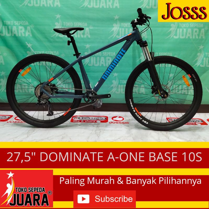 Jual SEPEDA DOMINATE A-ONE BASE 10S MTB 27.5 | Shopee Indonesia