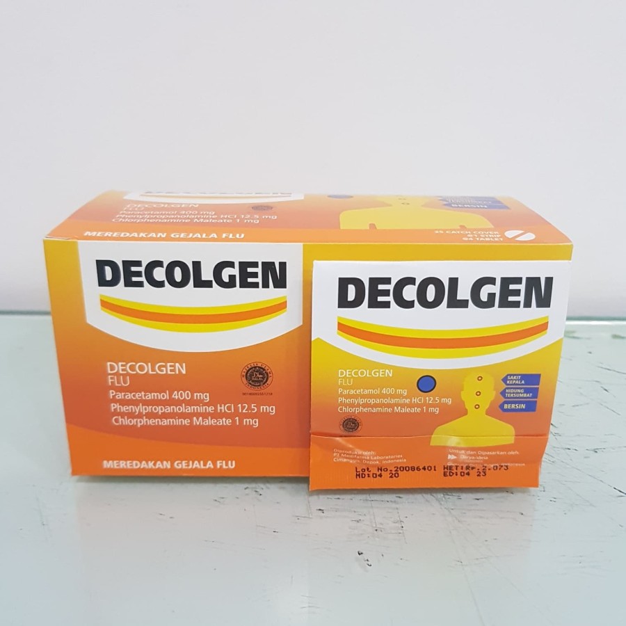 Jual Decolgen Tablet (PER STRIP @ 4 TABLET) | Shopee Indonesia