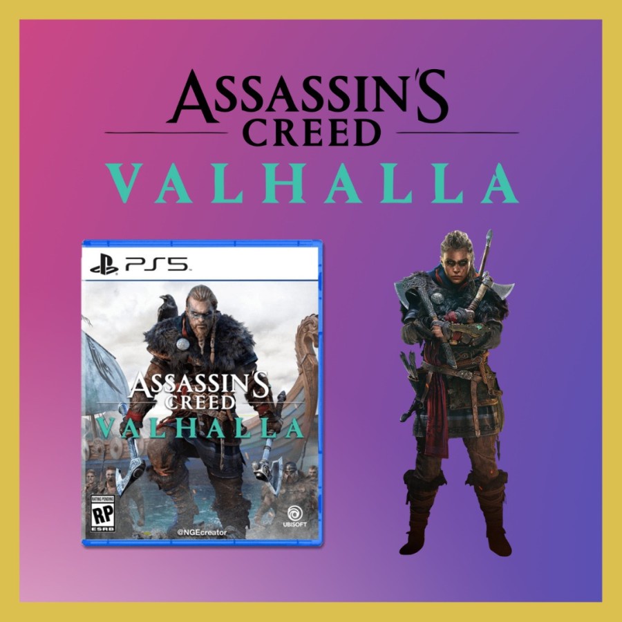 Jual Assassins Creed Valhalla Playstation 5 Kaset Ps5 Shopee Indonesia