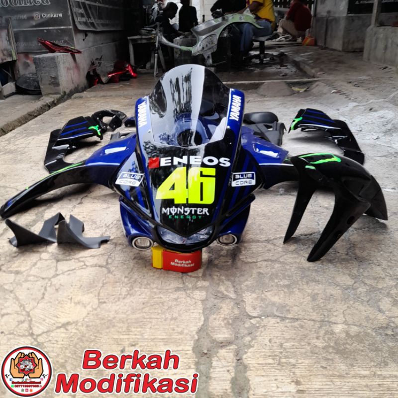 Jual Full Fairing Body Sett Model R1 PNP Yamaha R15 V1 V2 2014-2017 ...