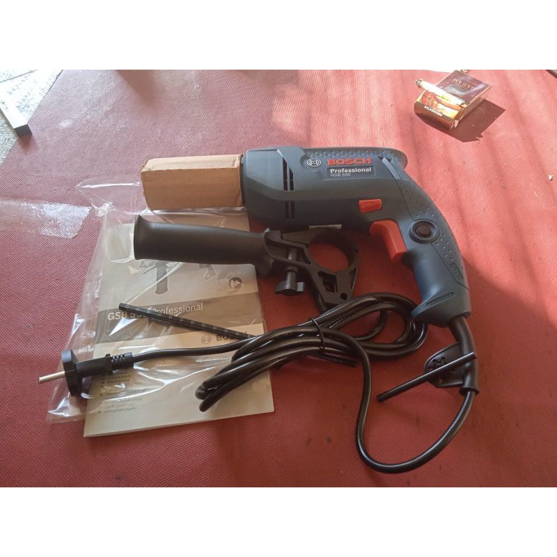 Jual mesin bor tembok BOSCH GSB 550 imfect driil profesional | Shopee ...
