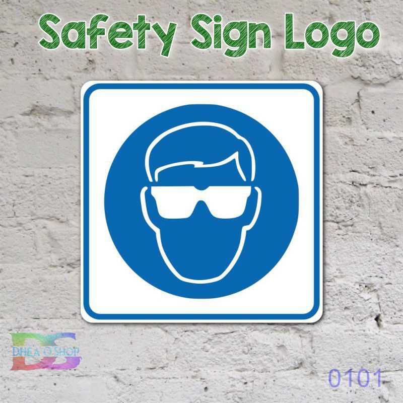 Jual Dheashop Logo Simbol Safety Sign Label Petunjuk K3 EESH - Gunakan ...