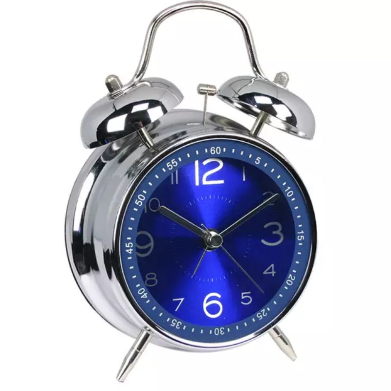 Jual Jam Weker Beker Alarm Kring Besi Besar Stainless Bunyi Dering ...