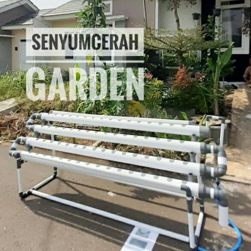 Jual Kit Pipa power tanpa timbal paralon Hidroponik DFT 4 tingkat 1 ...