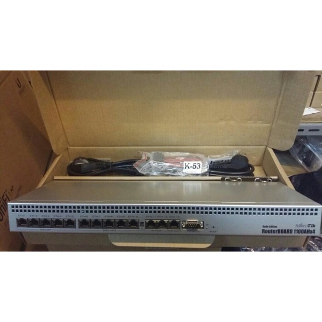 Jual Mikrotik RB 1100AHx4 RB1100x4 router indoor | Shopee Indonesia