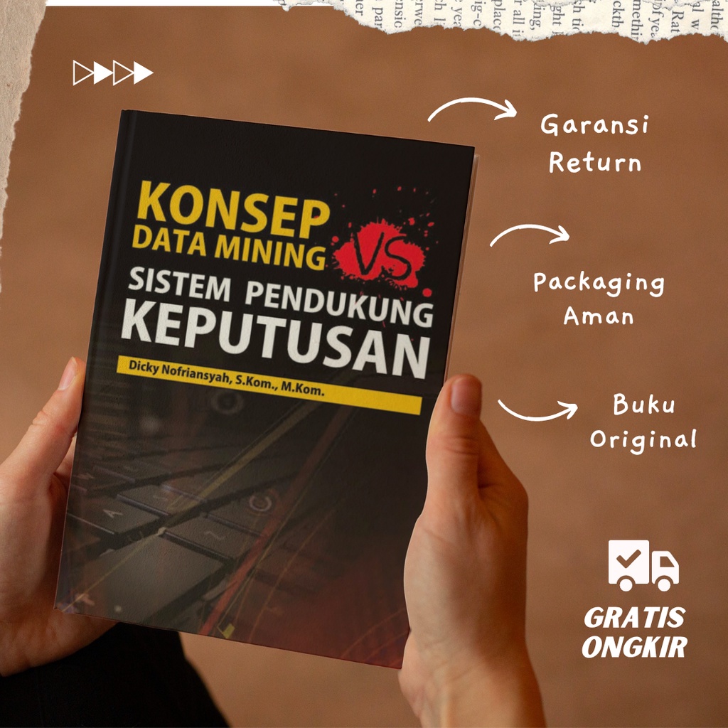 Jual Buku Konsep Data Mining VS Sistem Pendukung Keputusan Shopee Indonesia